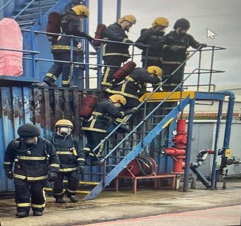 industrial emergency response firefighting